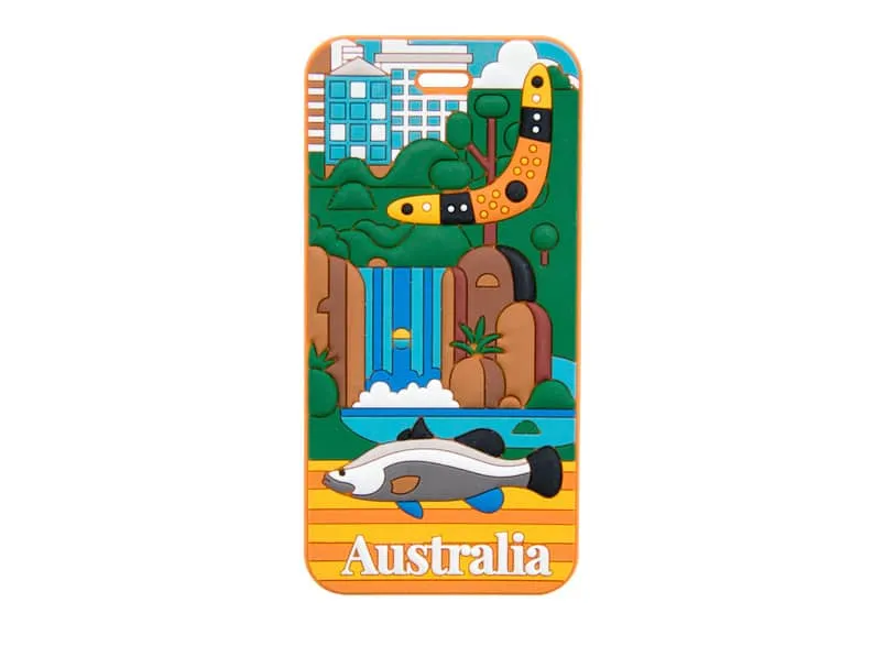 Australia Luggage Tag - Darwin