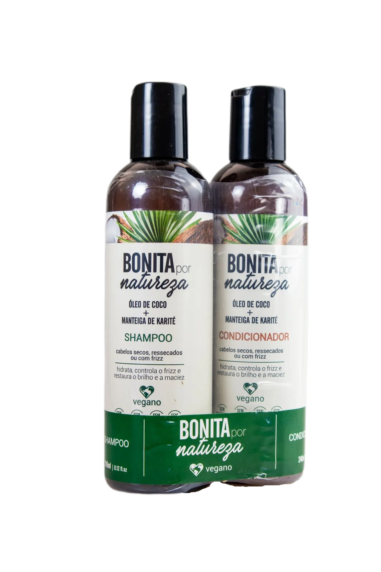 Beutiful By Nature Bonita por Natureza Coconut Karité Vegan 2x240ml - Yenzah