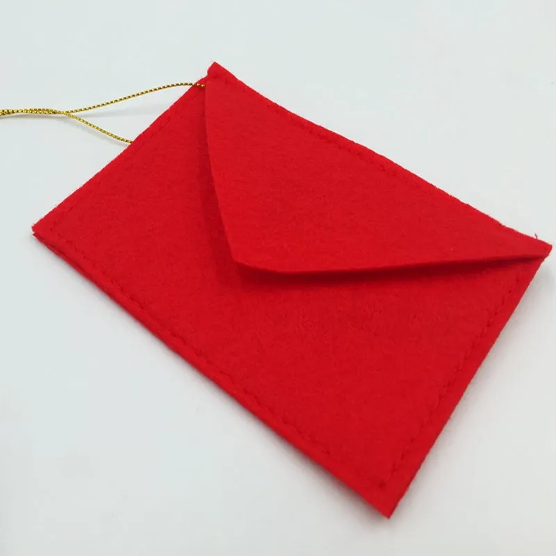 Bulk 6Pcs Christmas Gifts Envelope Hanging Ornaments Wholesale