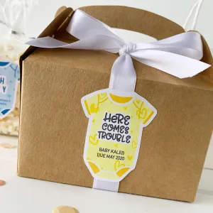 Funny Baby Shower Favor Stickers Envelope Seals