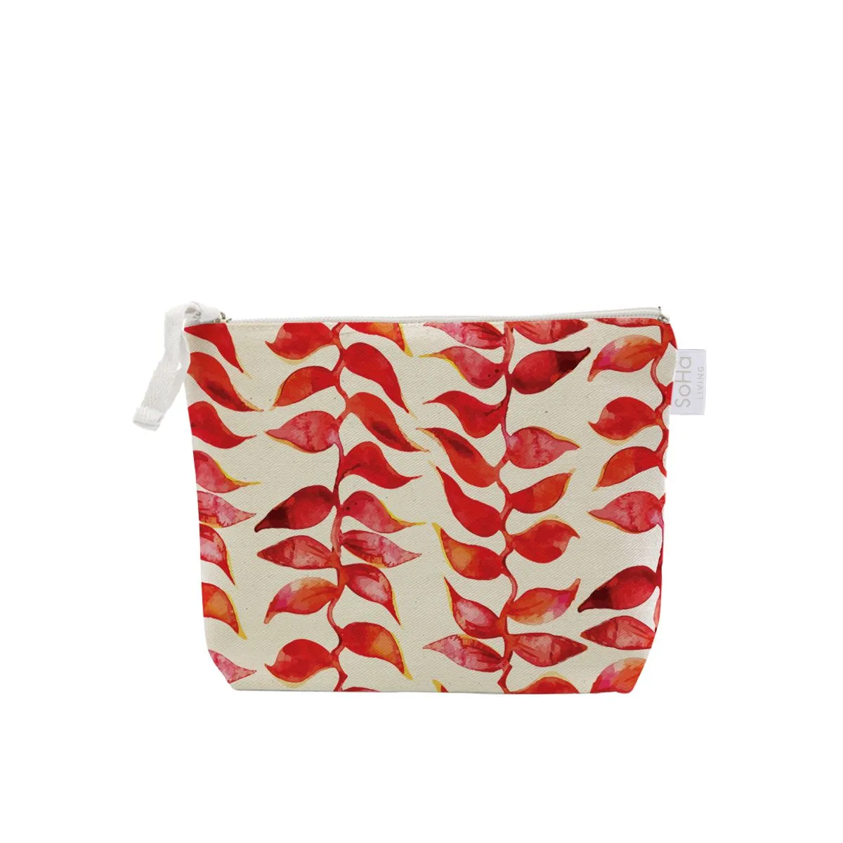 Heliconia Cosmetic Bag, Small