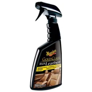 Meguiar's G10916 Gold Class Rich Leather 3-In-1 Leather Treatment