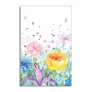 Money Envelopes 5pcs Flower & Music Notes