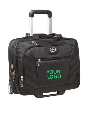 OGIO Lucin Customized Wheeled Briefcases, Black