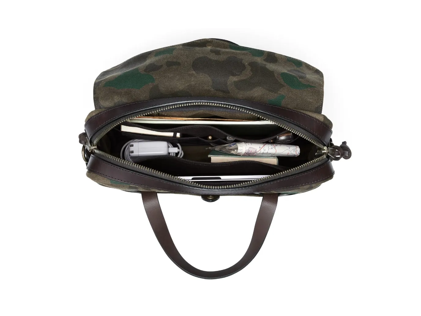 Original Briefcase Waxed Camouflage - Limited Edition