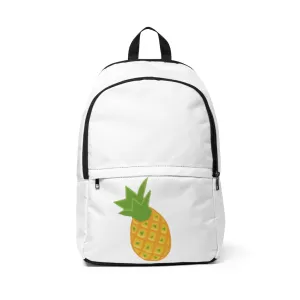 Pineapple Unisex Fabric Backpack