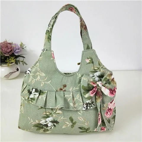 pretty chic country style large capacity casual shoulder bag