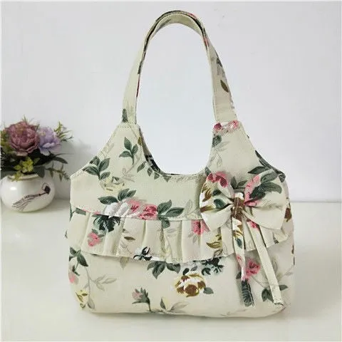 pretty chic country style large capacity casual shoulder bag