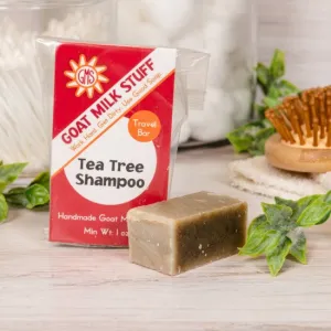 Shampoo Tea Tree Travel Goat Milk Soap