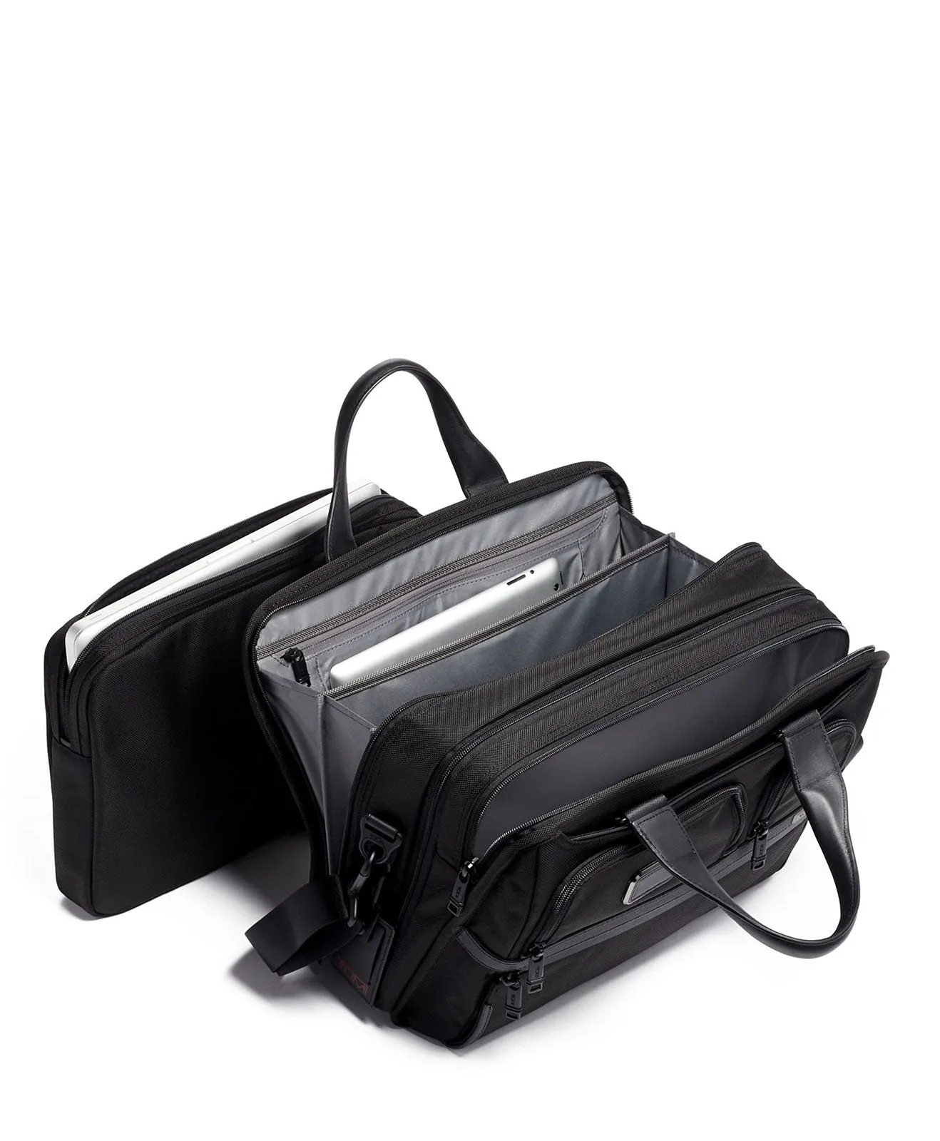 Tumi Expandable Organizer Laptop Brief, Black