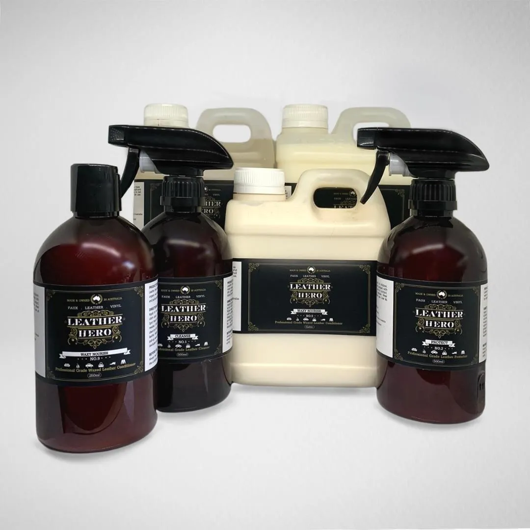 Waxed & Pull-Up Leather Care Kit